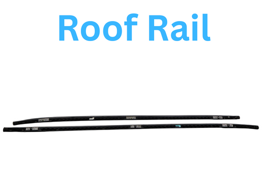 14-18 BMW F15 X5 Left and Right Side Roof Luggage Rack Rail 7295815 Oem