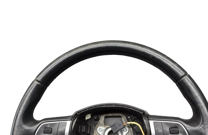 Load image into Gallery viewer, 09-13 Audi A3 4-Spoke Driver Steering Wheel Leather Black 8R0419091 Oem
