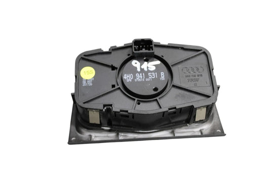 11-18 Audi A8 Quattro Headlight Headlamp Control Switch Black 4H0941531B OEM