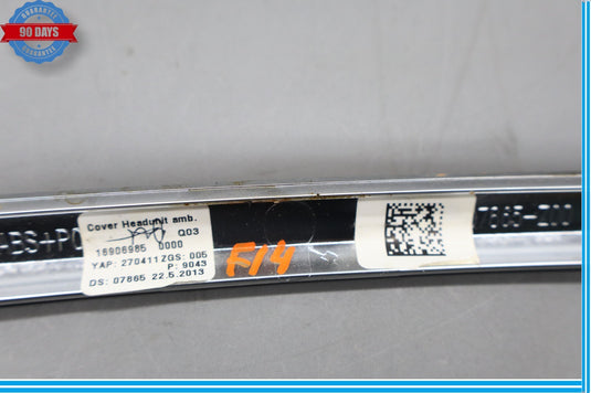 12-16 Mercedes GL450 GL550 X166 Center Console Command Unit Radio Bezel Trim Oem