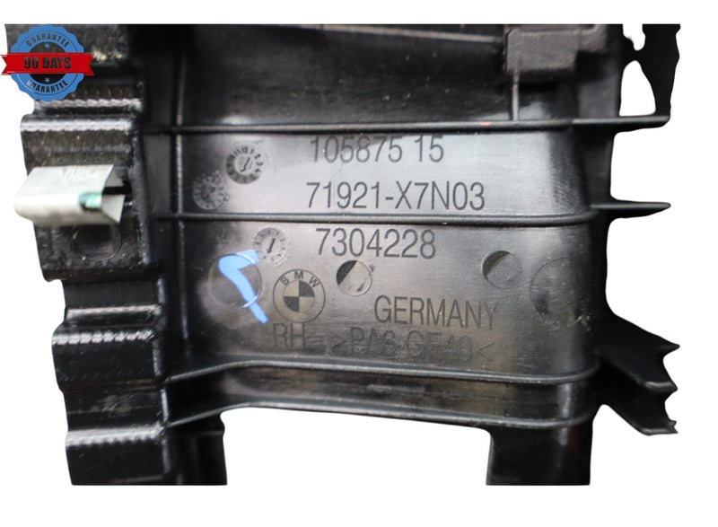 Load image into Gallery viewer, 14-21 BMW I01 i3 i3s Front Right Side Seat Backrest Release Trim 7304228 Oem
