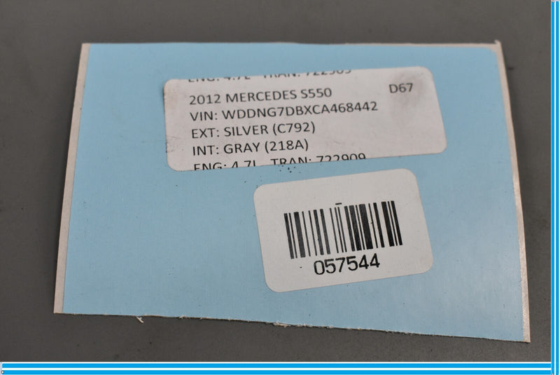Load image into Gallery viewer, 10-13 Mercedes S400 S550 W221 Right Passenger Bumper Reinforcement Bracket Oem
