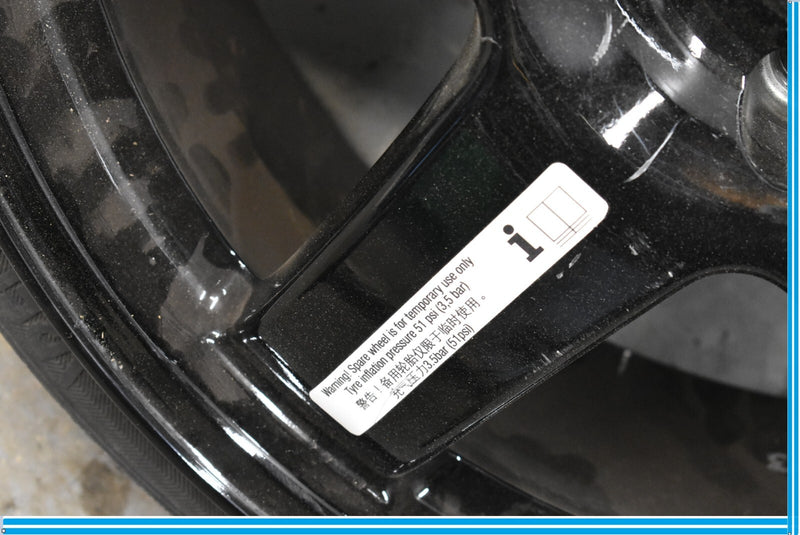 Load image into Gallery viewer, 14-20 Maserati Quattroporte Emergency Spare Wheel Rim Tire 18x6 ET15 95P Oem

