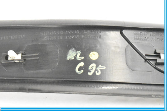 09-15 BMW 750i F01 Rear Left Door Sill Scuff Plate Trim 51478046289 Oem