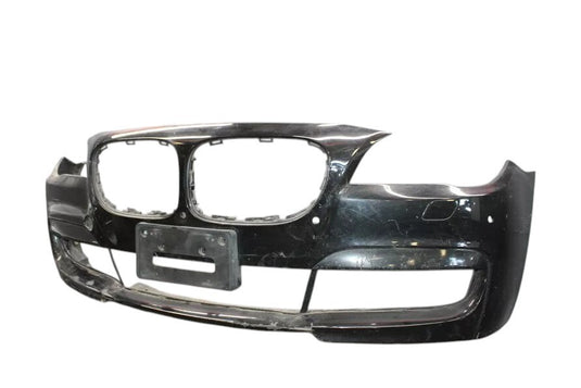 09-12 BMW 750Li 750i F01 Front Bumper Cover Panel Assembly Black 51117251634 Oem