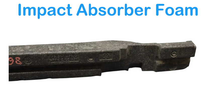 Load image into Gallery viewer, 11-17 Volkswagen Touareg Rear Bumper Impact Absorber Foam 7P6807256 Oem
