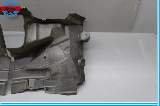 09-15 BMW 740i 740Li 528i Front Left Steering Rack Gear Splash Shield Cover Oem