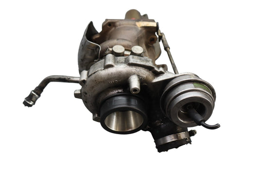 11-20 Mercedes GL550 M278 Left Side Turbocharger Turbo Charger Manifold Oem