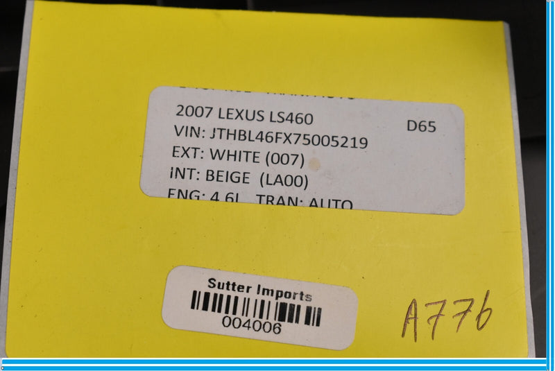 Load image into Gallery viewer, 07-12 Lexus LS460 Steering Column Upper &amp; Lower Trim Cover Panel Oem
