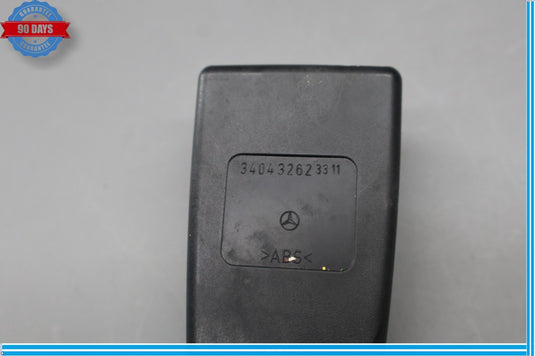 08-15 Mercedes C300 C350 C63 AMG Rear Right Seat Belt Buckle Black Oem