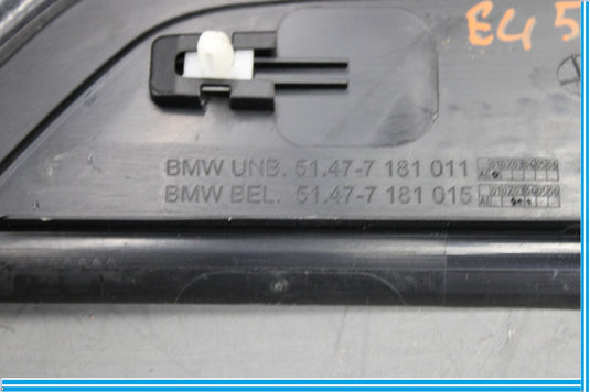 10-15 BMW 750Li F01 F02 Front Right Side Door Sill Plate Molding Trim Oem
