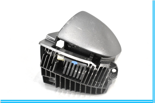 12-18 BMW 650i F12 Rear Left Driver Upper Seat Cushion Belt Guide Black  Oem