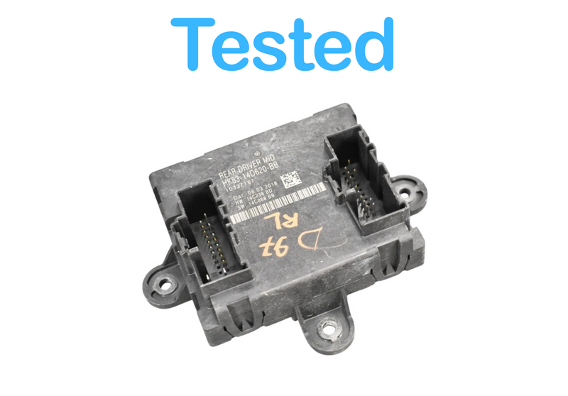 Load image into Gallery viewer, 18-23 Jaguar E-Pace Rear Left Driver Side Door Control Module HK8314D620BB Oem
