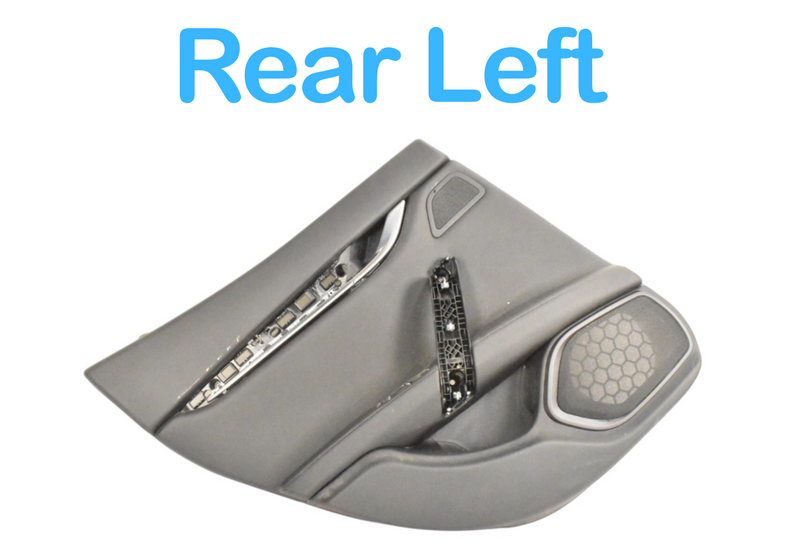 Load image into Gallery viewer, 14-22 Maserati Ghibli S Rear Left Driver Side Interior Door Panel 670018354 Oem
