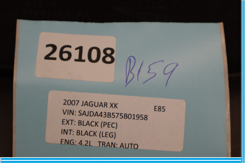 Load image into Gallery viewer, 07-15 Jaguar XK Front Right Passenger Side Kick Panel Trim Black Oem
