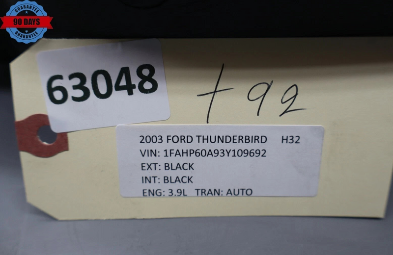 Load image into Gallery viewer, 02-05 Ford Thunderbird Glove Box Storage Compartment Tray Bin Black OEM
