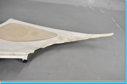 07-12 Lexus LS460 Rear Right C Pillar Speaker Upper Cover Trim Ivory Oem