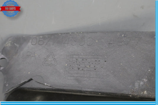 03-12 Maserati Quattroporte Right Passenger Engine Bay Cover Trim Black Oem