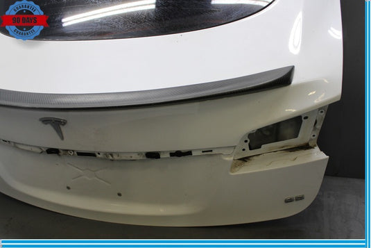 12-15 Tesla Model S Rear Trunk Hatch Liftgate Tailgate Bare Shell Cover Oem