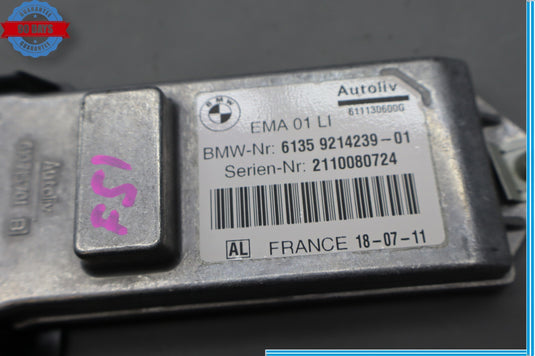 09-15 BMW 750Li F01 F02 Front Left Seat Belt Retractor Control Module Oem
