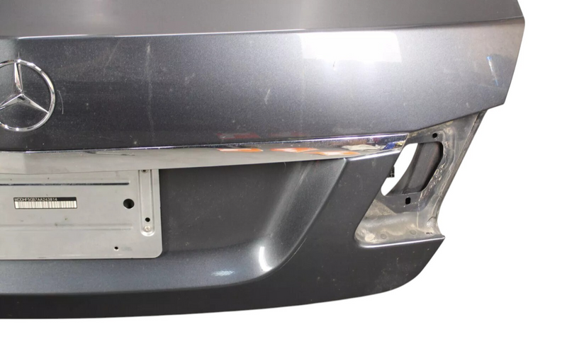 Load image into Gallery viewer, 10-16 Mercedes W212 E400 E550 E350 Sedan Trunk Lid Panel Assembly Gray OEM
