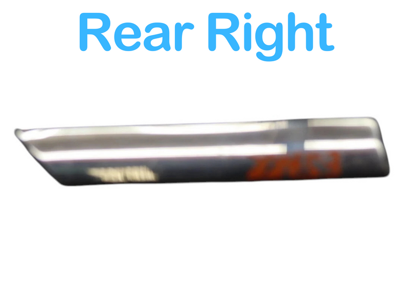 Load image into Gallery viewer, 06-12 Bentley Continental Rear Right Side Lower Applique Molding Trim Chrome Oem
