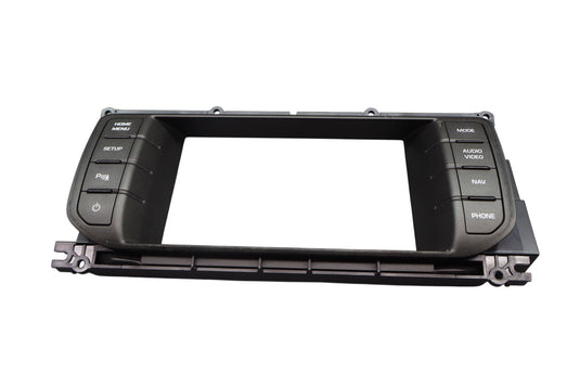 12-13 Range Rover Evoque L538 Front Display Screen Surround Bezel w/ Switch Oem