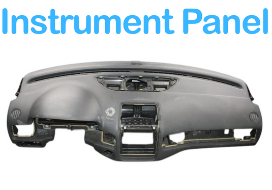 11-17  Volkswagen Touareg Dashboard Dash Instrument Panel Assembly Black OEM