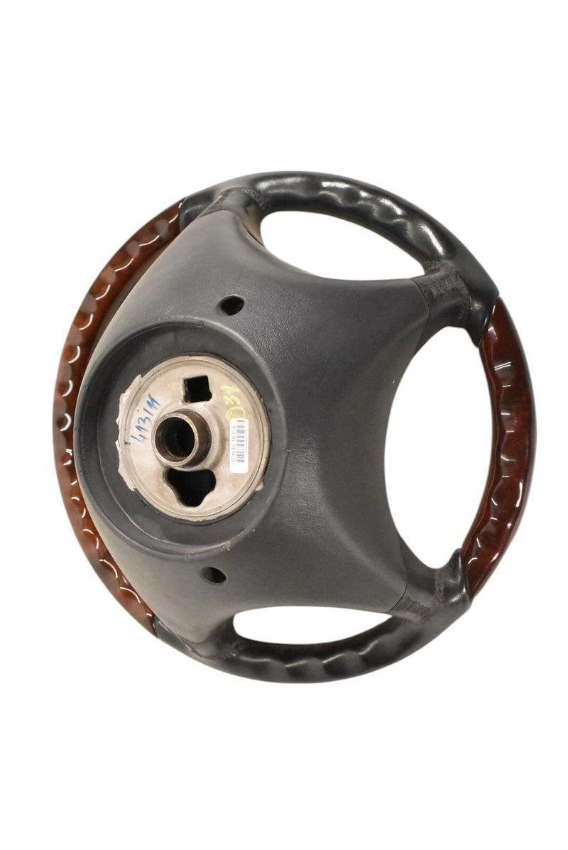 Load image into Gallery viewer, 00-06 Mercedes CL500 CL600 W215 Driver Steering Wheel Woodgrain Trim Oem
