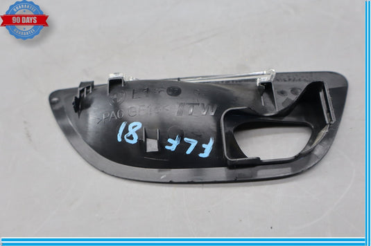 11-16 BMW 528i 535i F10 Front Left Side Interior Door Handle Insert Trim Oem