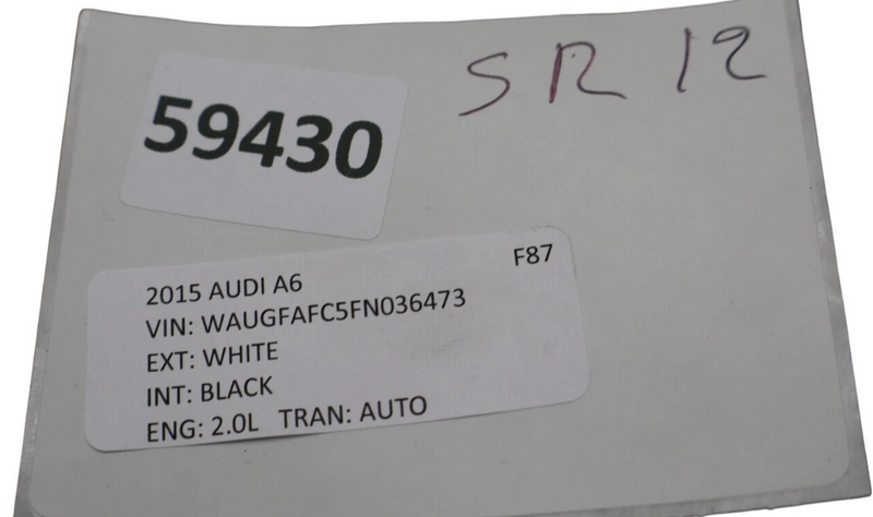 Load image into Gallery viewer, 08-20 Audi A6 Quattro Front Left Driver Side Lower Seat Track Frame W/ Motor Oem
