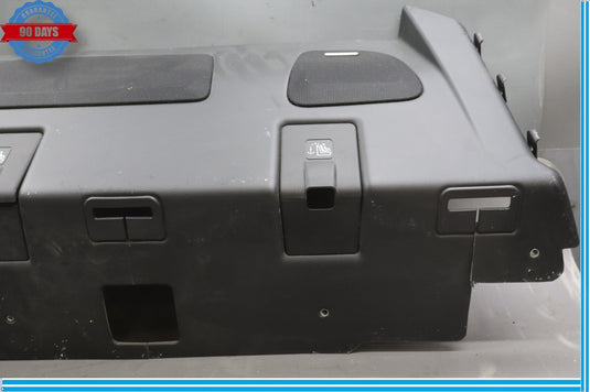 14-17 Maserati Ghibli Rear Deck Lid Parcel Shelf Trim Black Oem