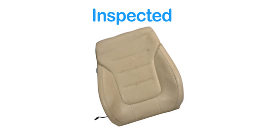 11-18 Volkswagen VW Touareg Front Right Side Top Upper Seat Backrest Cushion Oem