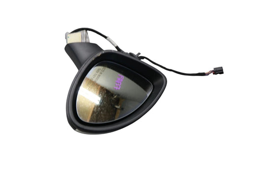11-14 Porsche Cayenne 958 Front Right Side  Door Mirror w/Blind Spot White Oem