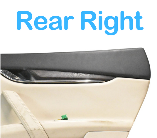 14-17 Maserati Quattroporte M156 SQ4 Rear Right Side Interior Door Panel OEM