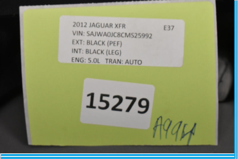 Load image into Gallery viewer, 09-15 Jaguar XJ XJL Front Right Passenger Side Seat Shield Cover Trim Black Oem
