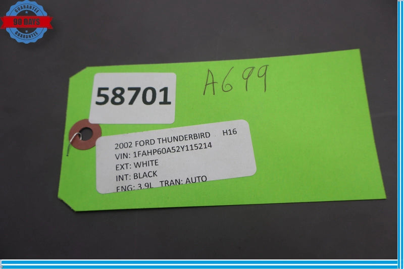 Load image into Gallery viewer, 02-05 Ford Thunderbird Ignition Switch W/ Housing &amp; Cable YW4312A145 OEM
