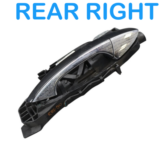 07-13 Mercedes S550 Rear Right Exterior Door Handle Keyless Go 2217600834 OEM