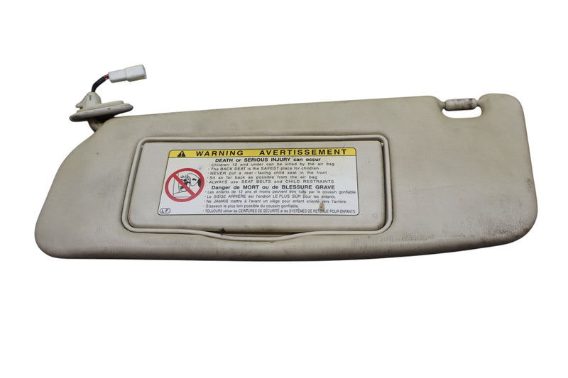 Load image into Gallery viewer, 02-05 Lexus SC430 Front Left Driver Side Sun Visor Sunvisor W/ Vanity Mirror Oem
