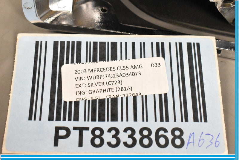 Load image into Gallery viewer, 00-06 Mercedes CL500 CL55 AMG W215 Front Left Driver Seat Upper Belt Trim Oem
