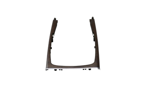 12-18 Audi A6 Quattro Front Center Console Trim Bezel Cover Molding Wood Oem
