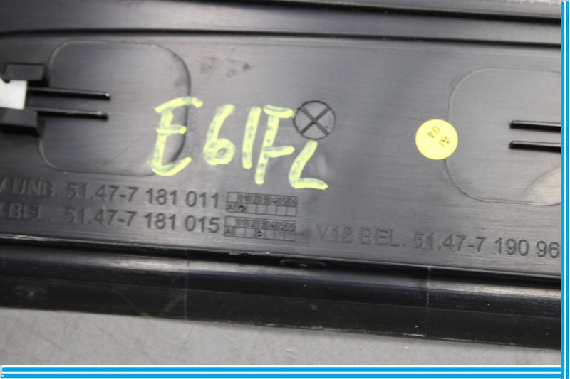 Load image into Gallery viewer, 09-15 BMW 750Li F01 F02 Front Left Side Door Sill Scuff Plate Cover Trim Oem

