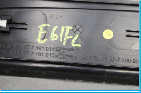 09-15 BMW 750Li F01 F02 Front Left Side Door Sill Scuff Plate Cover Trim Oem