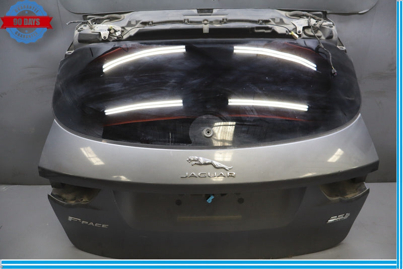 Load image into Gallery viewer, 17-20 Jaguar X761 F-Pace Rear Trunk Lid Liftgate Tailgate Hatch Shell Gray Oem
