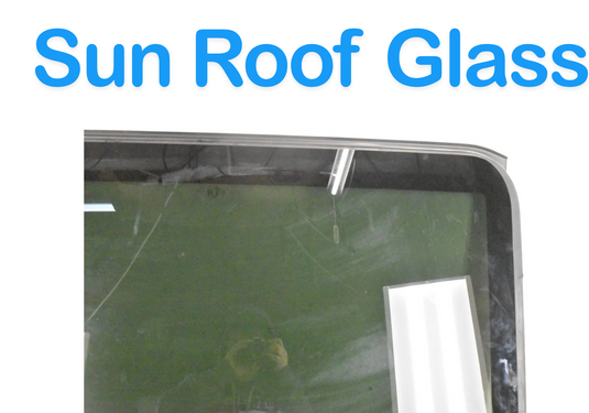 11-18 Porsche Cayenne Rear Upper Panoramic Sun Moon Roof Glass Window Oem