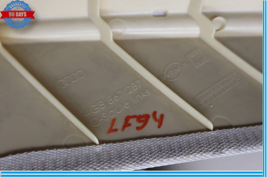 12-18 Audi A7 Quattro Rear Left Side C Pillar Upper Quarter Cover Trim Oem