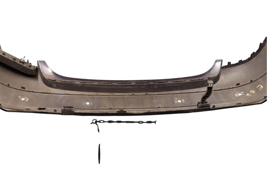 06-16 Mercedes E350 E550 Rear Lower Bumper Cover Assy W/Parking Sensor Holes Oem