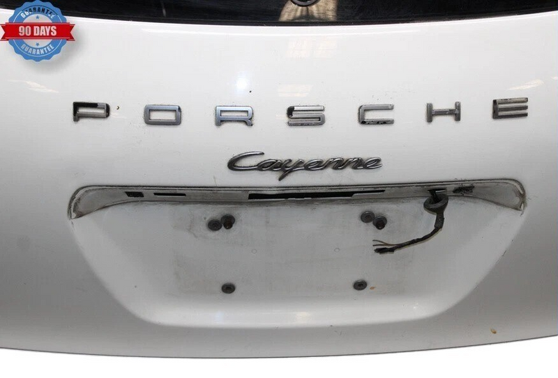 Load image into Gallery viewer, 11-14 Porsche Cayenne 958S Trunk Lid Liftgate Tailgate Hatch Shell White OEM
