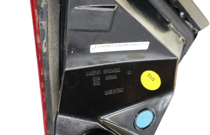 Load image into Gallery viewer, 14-17 Maserati Ghibli Rear Left Side Trunk Inner Taillight Light Lamp Oem
