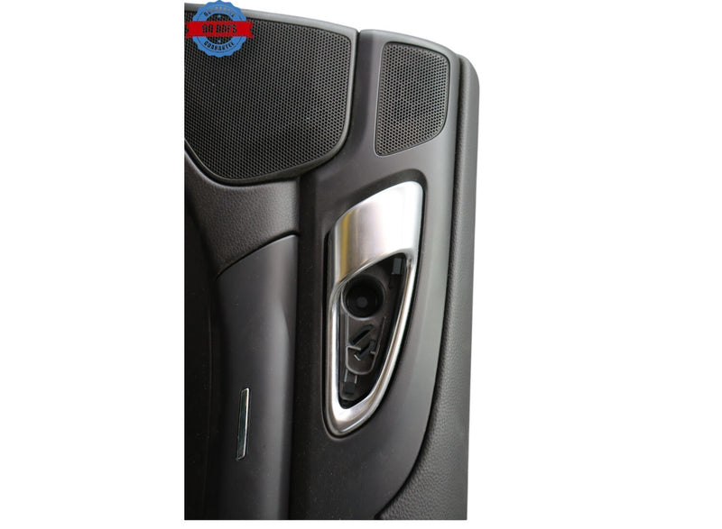 Load image into Gallery viewer, 11-18 Porsche Cayenne 958 Turbo S Rear Right Side Interior Door Panel Black Oem
